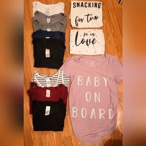 *SOLD* Maternity Shirt Bundle